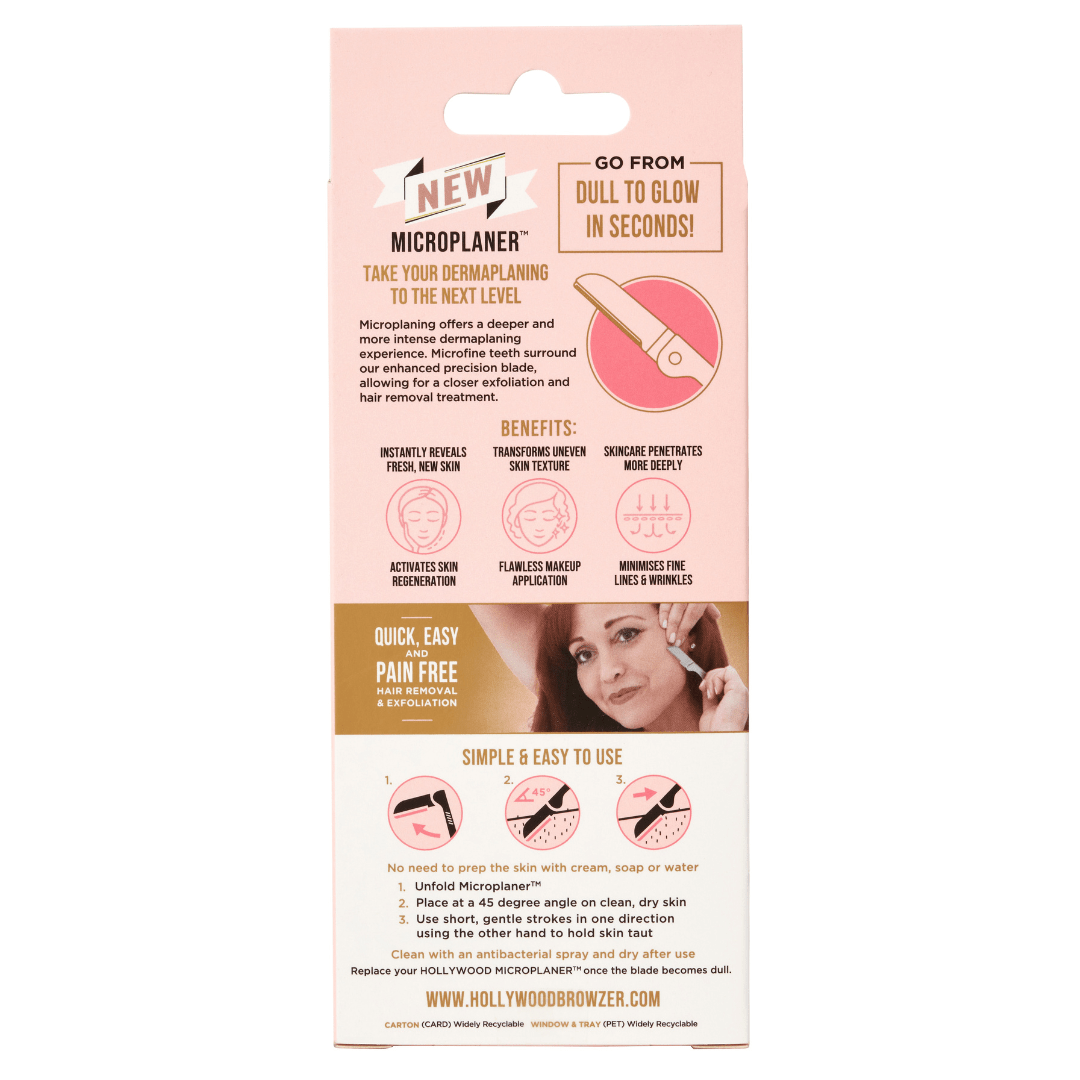 Trio Hollywood Microplaner - Hollywood Browzer