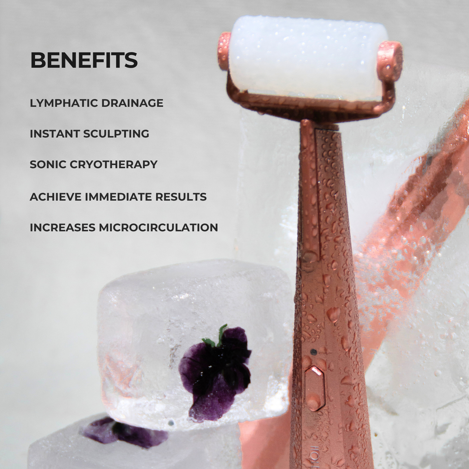 Hollywood Smoother + Cryo Roller Kit