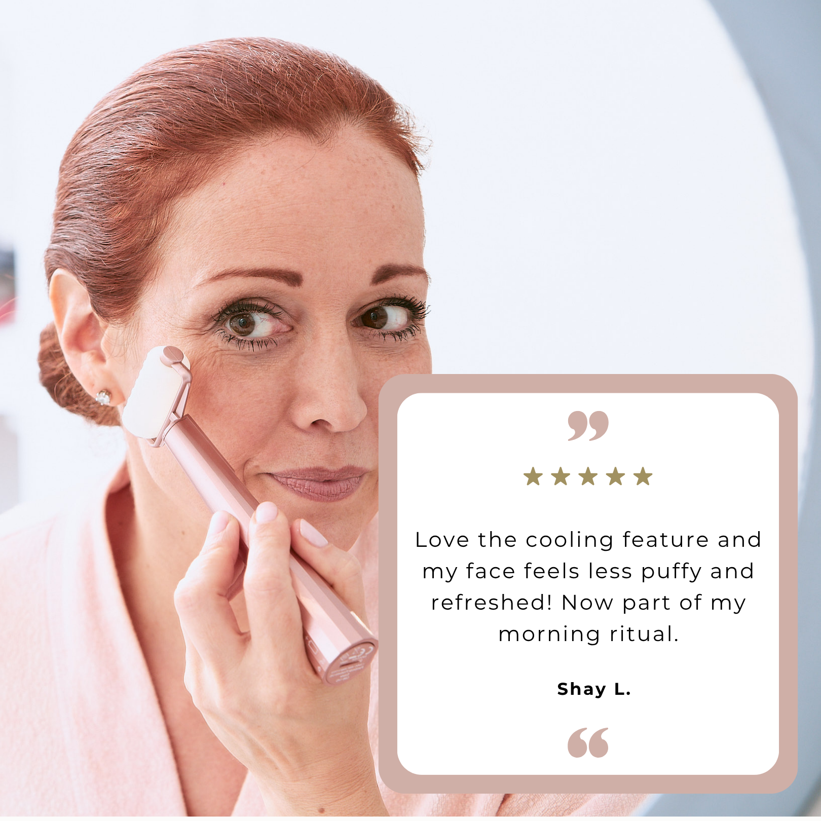 Hollywood Smoother + Cryo Roller Kit