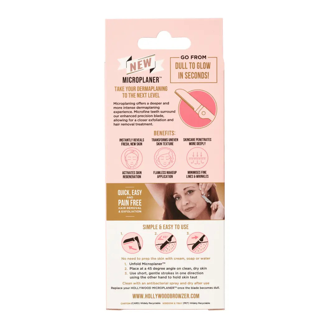 Single Hollywood Microplaner - Hollywood Browzer