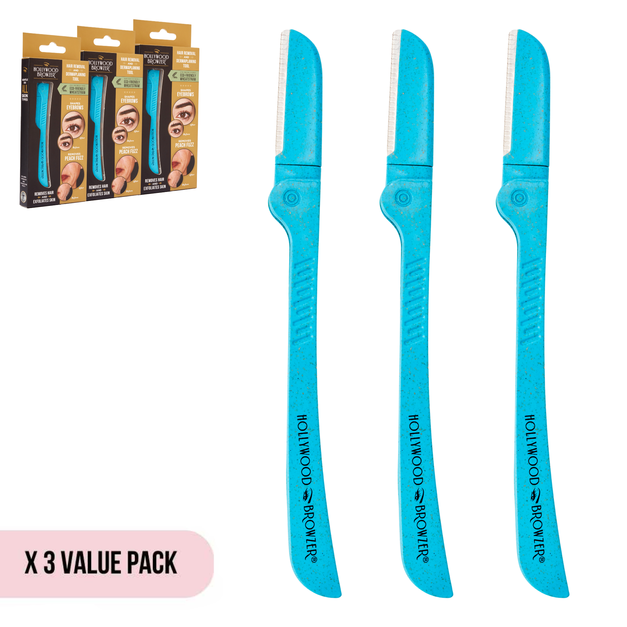Trio Eco-Friendly Wheat Straw Browzer®