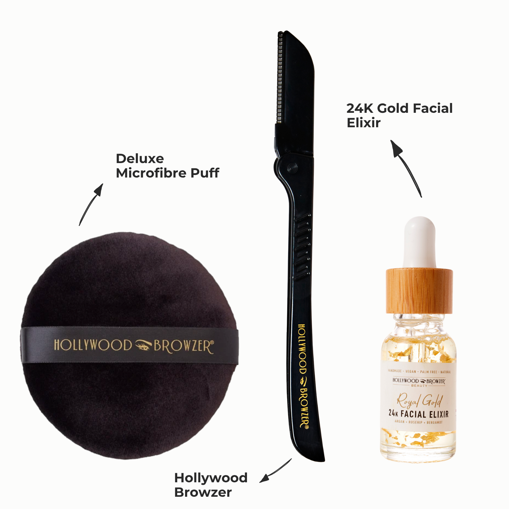 Dermaplaning Starter Kit With 24K Gold Elixir