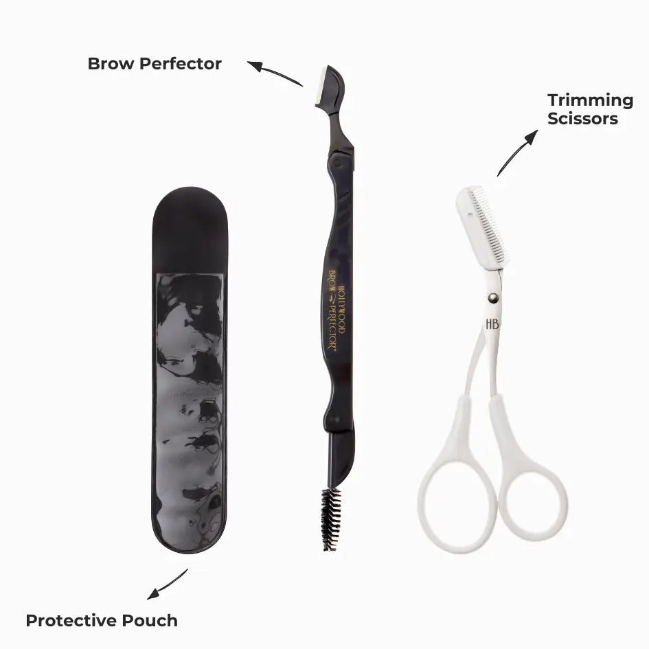 Beautiful Brows - Eyebrow Shaping Tools - Hollywood Browzer