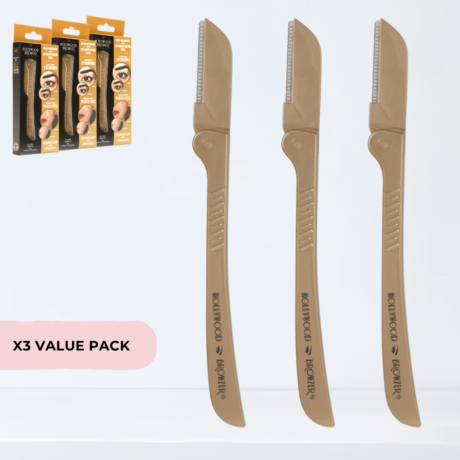 Trio Hollywood Browzer® Dermaplaner - Hollywood Browzer