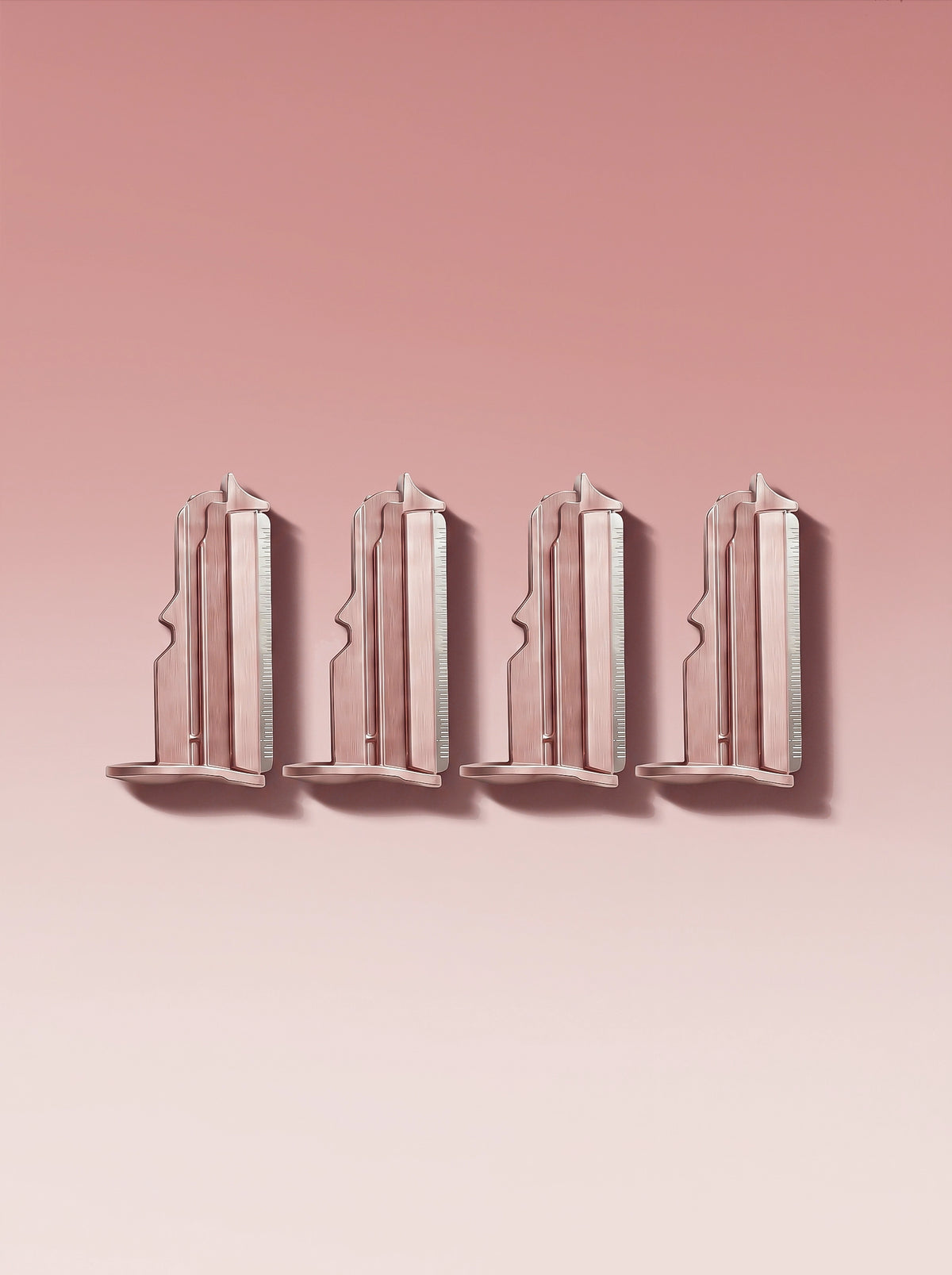 Hollywood Smoother Replacement Heads | 4 Pack Hollywood Browzer