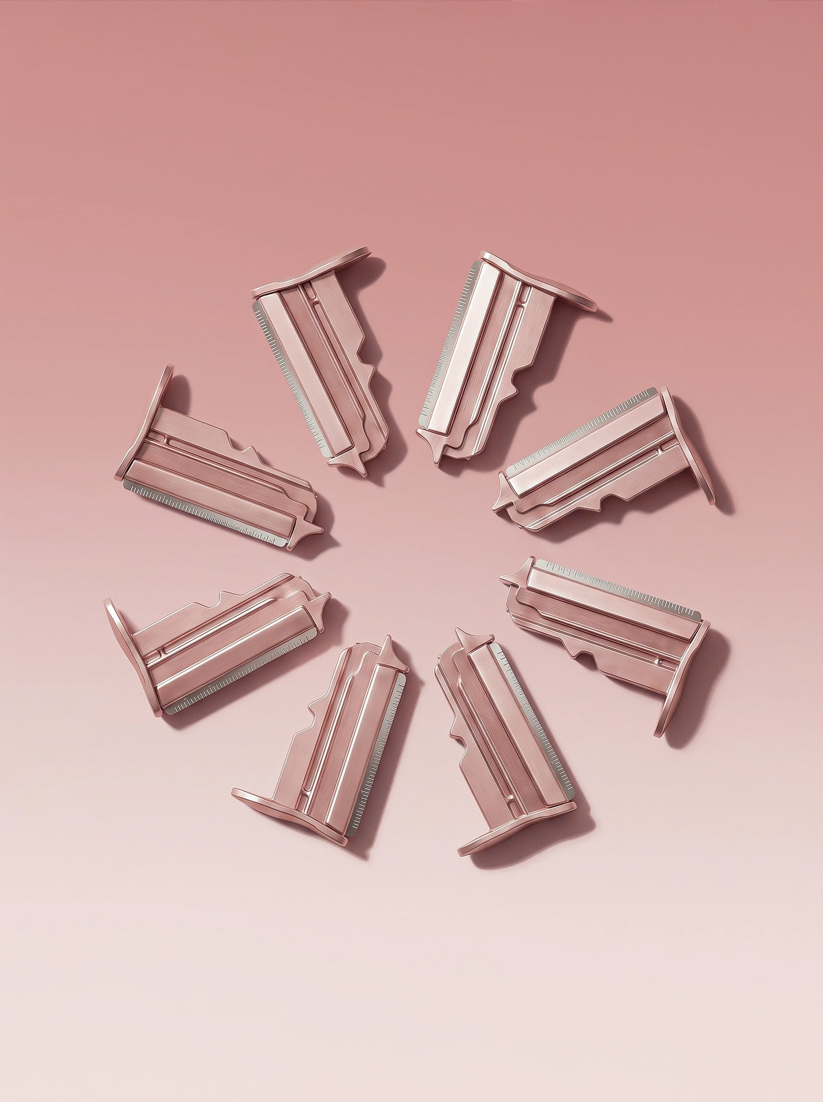 Hollywood Smoother Replacement Heads | 8 Pack Hollywood Browzer