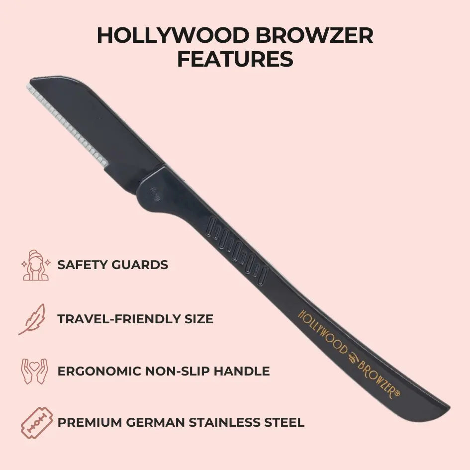 Face & Brows Pro Kit: The Complete Grooming System - Hollywood Browzer