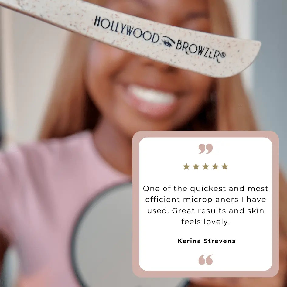 Ultimate Glow Duo: The Hollywood Microplaner Set - Hollywood Browzer