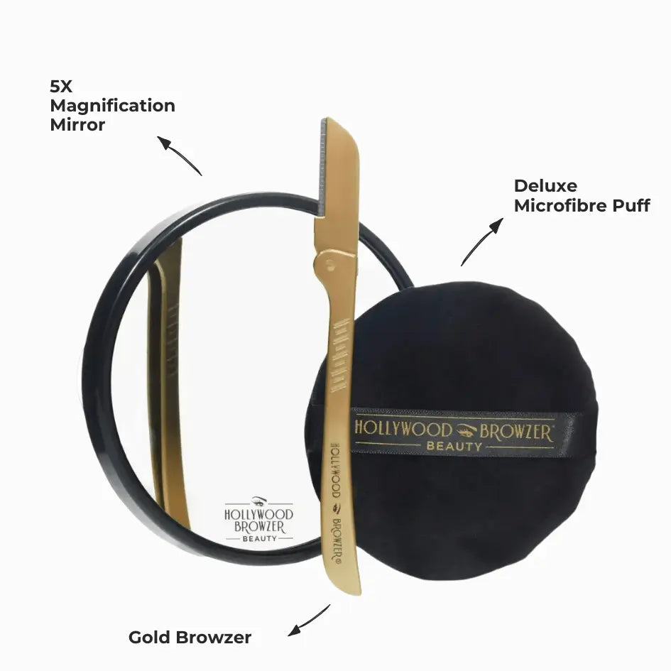 Dermaplaning Starter Kit - Hollywood Browzer