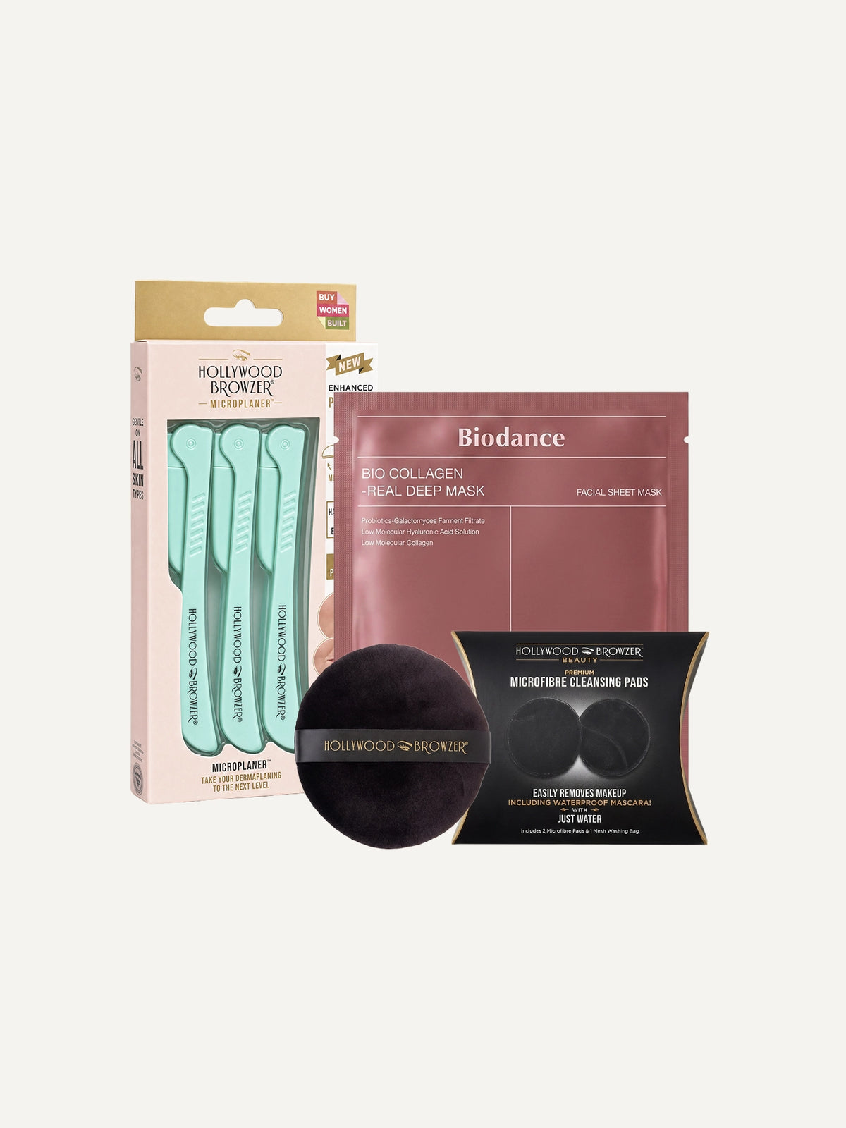 The Microplaner Travel Trio Skin Kit Hollywood Browzer