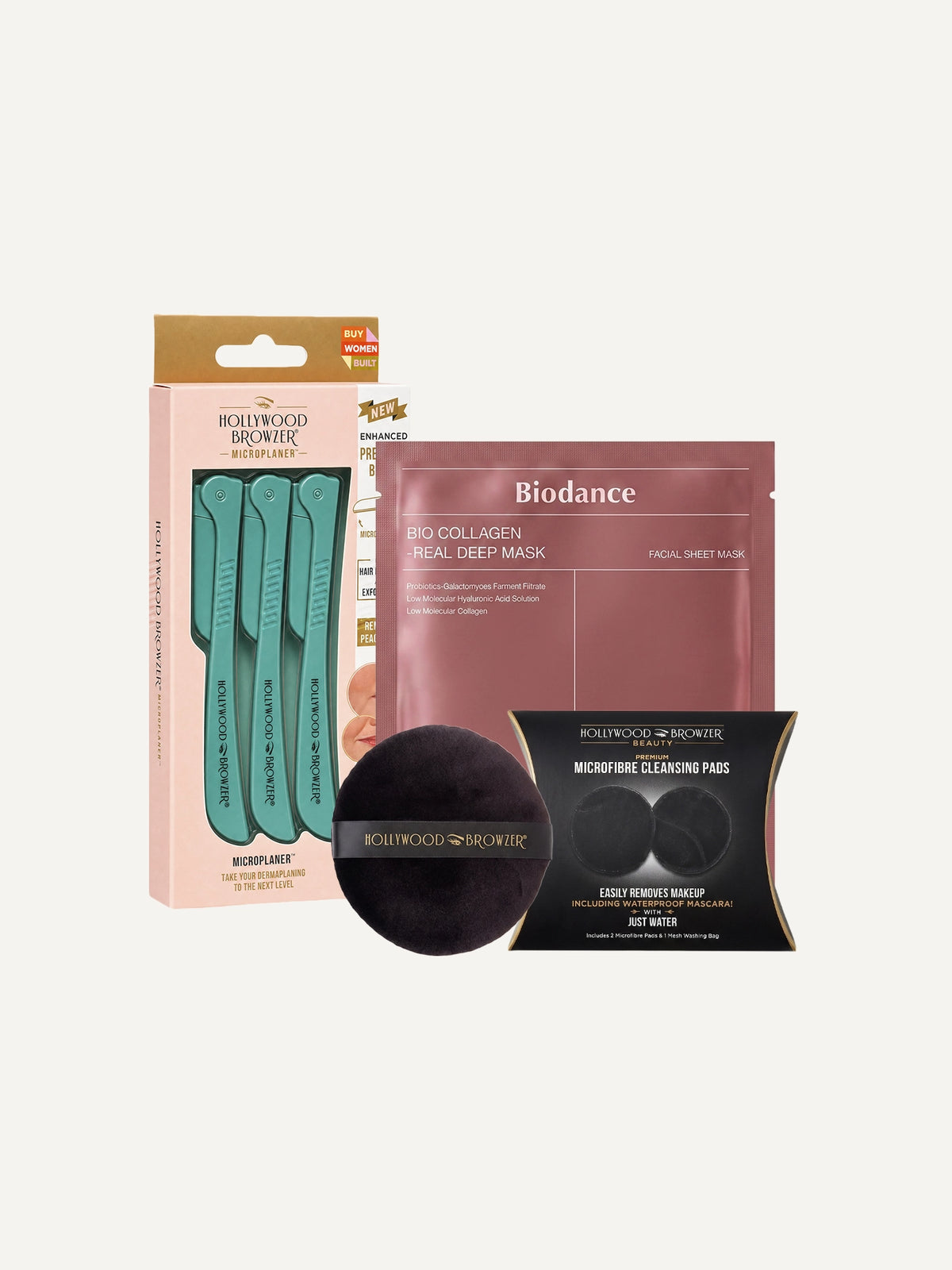 The Microplaner Travel Trio Skin Kit Hollywood Browzer