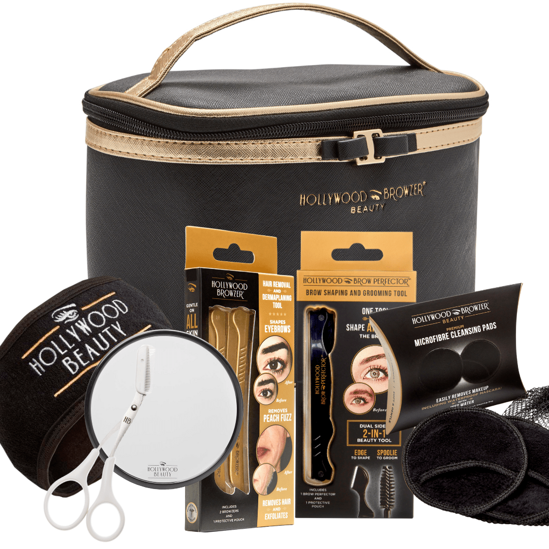 The Ultimate Spa Experience: Deluxe Dermaplaning Collection - Hollywood Browzer