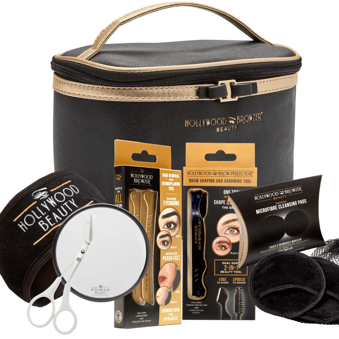 The Ultimate Spa Experience: Deluxe Dermaplaning Collection - Hollywood Browzer