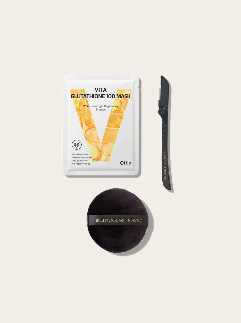Dermaplaning Starter Kit With Sheet Masks
