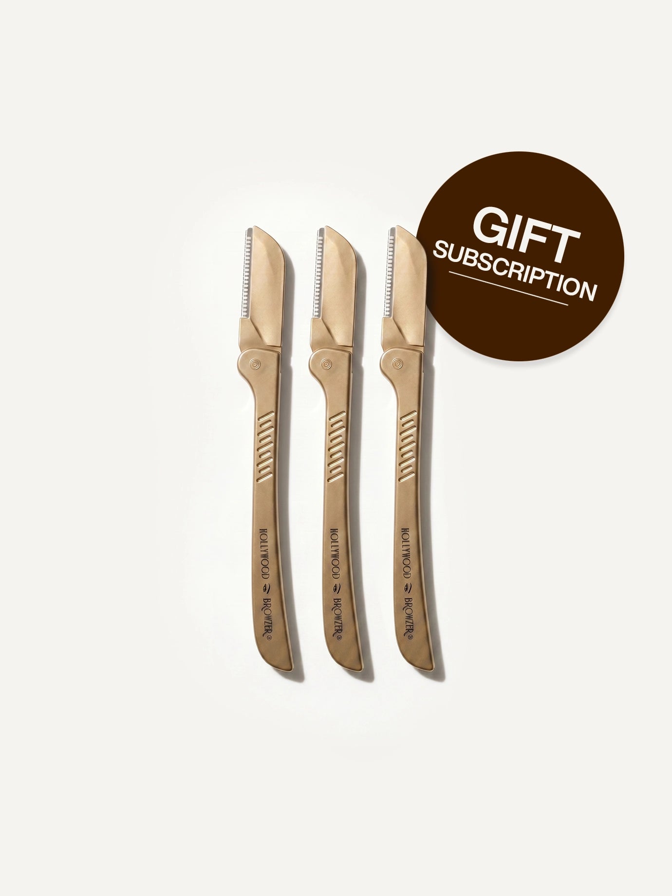 GIFT SUBSCRIPTION: HOLLYWOOD BROWZER® DERMAPLANER Hollywood Browzer