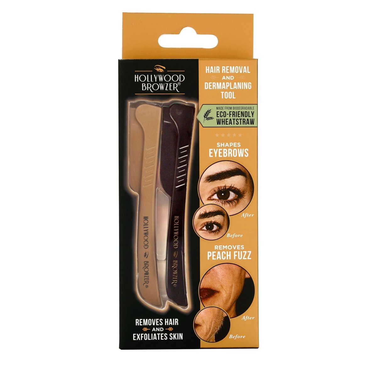 Duo Hollywood Browzer® Dermaplaner - Hollywood Browzer