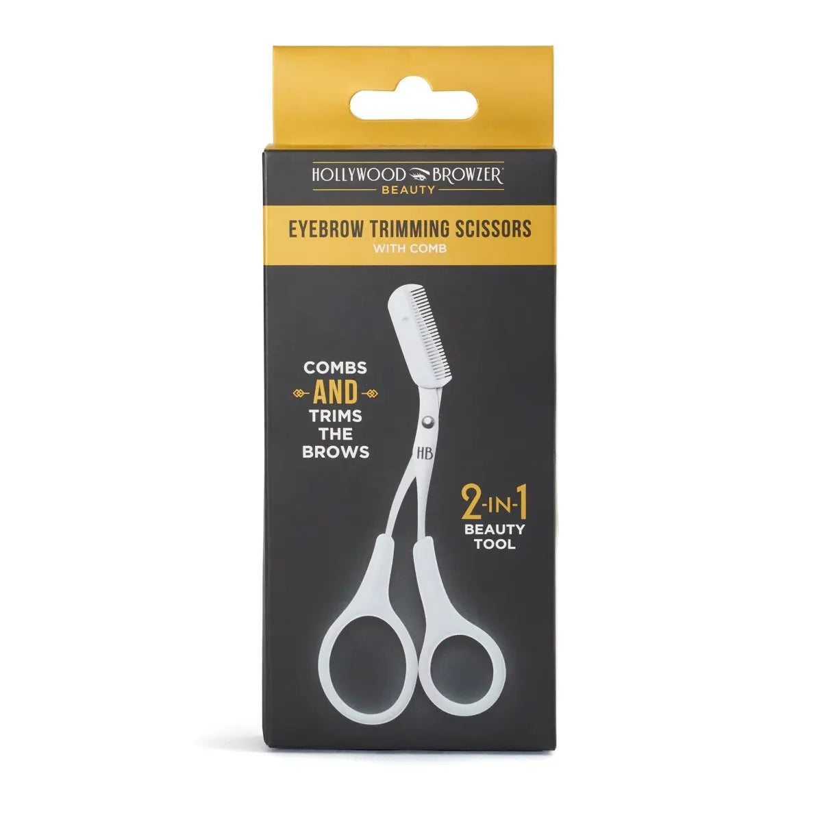 Eyebrow Trimming Scissors - Hollywood Browzer