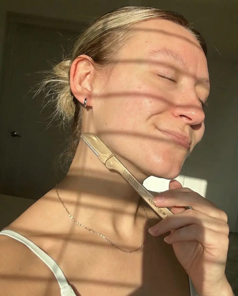 PCOS Facial Hair: Your Honest Guide to Dermaplaning at Home