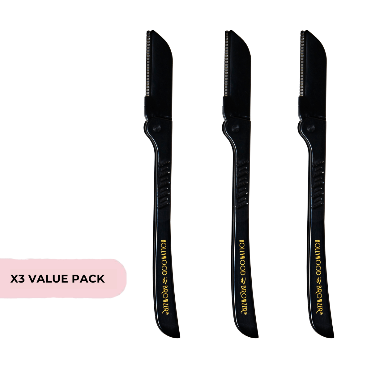 Trio Hollywood Browzer® Dermaplaner - Hollywood Browzer