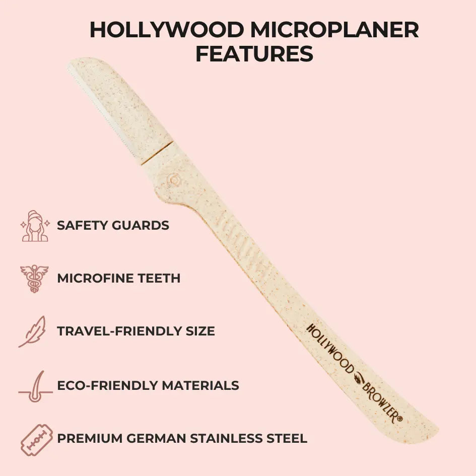 Ultimate Glow Duo: The Hollywood Microplaner Set - Hollywood Browzer