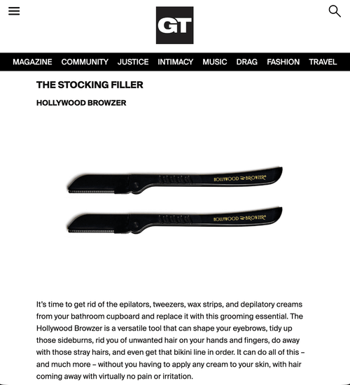 GT — The Stocking Filler: Hollywood Browzer
