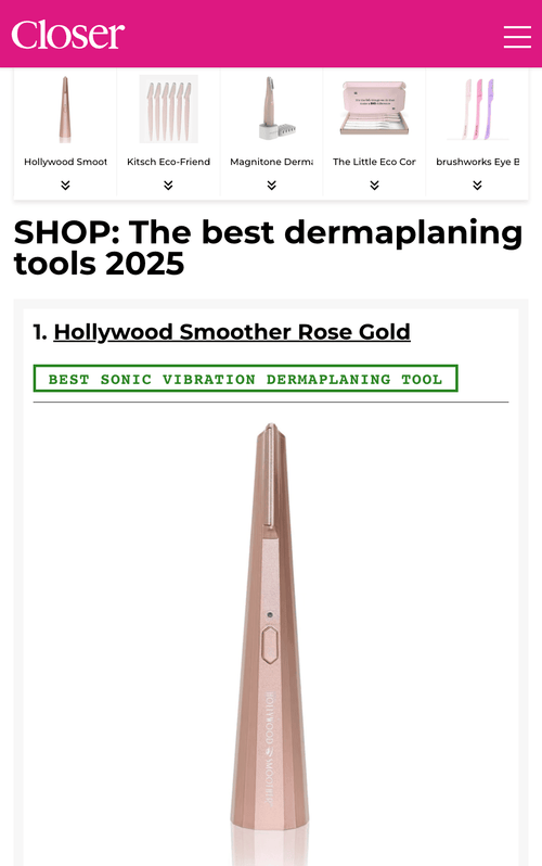 Closer — SHOP: The best dermaplaning tools 2025