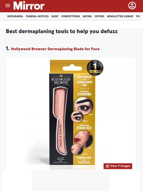 Daily Mirror — Best dermaplaning tools to help you defuzz