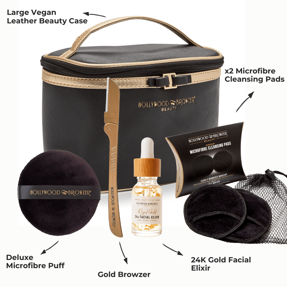 Get Your Glow On Dermaplaning Kit - Hollywood Browzer