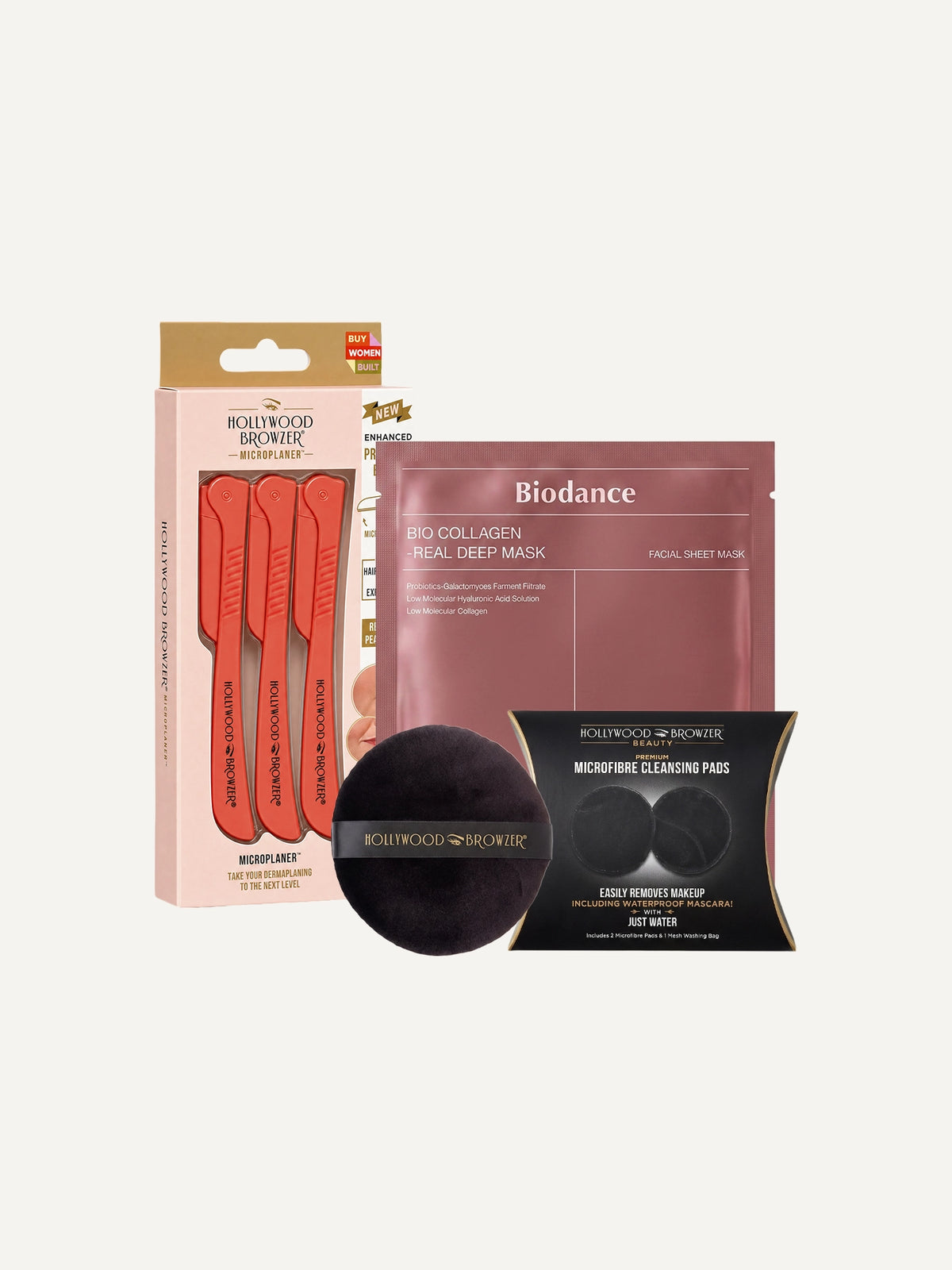 The Microplaner Travel Trio Skin Kit Hollywood Browzer