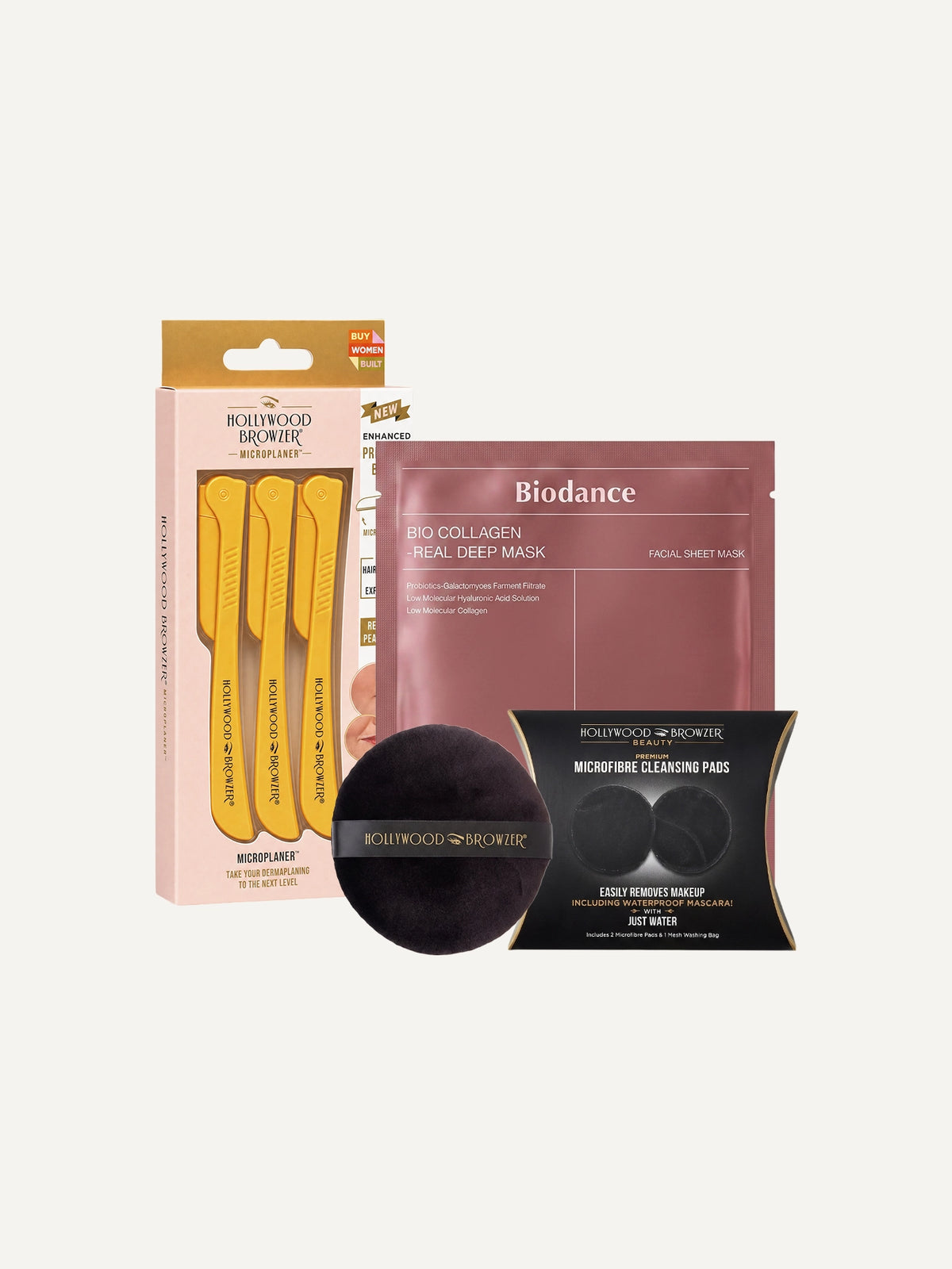 The Microplaner Travel Trio Skin Kit Hollywood Browzer