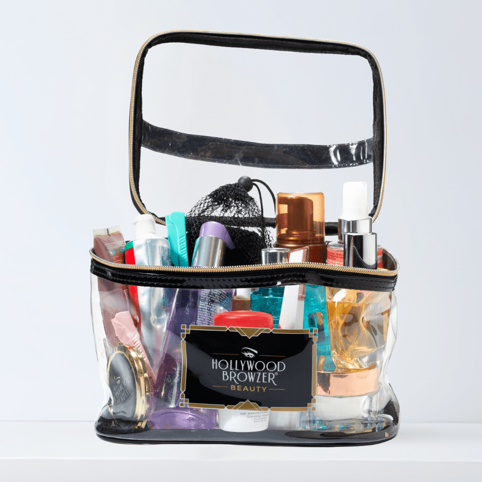 Large Toiletry Bag - Cosmetics Case﻿ - Hollywood Browzer