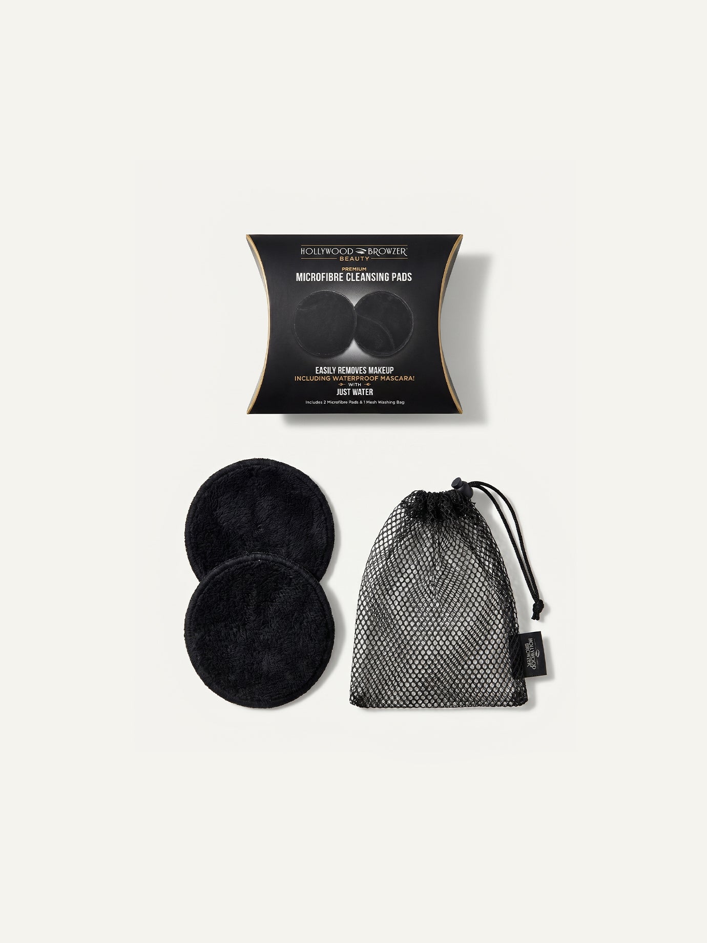 Reusable Microfibre Cleansing Pads Hollywood Browzer