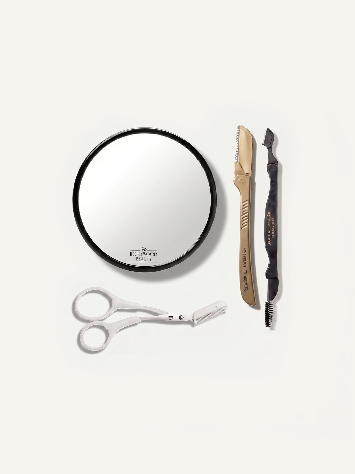 Face & Brows Pro Kit: The Complete Grooming System Hollywood Browzer