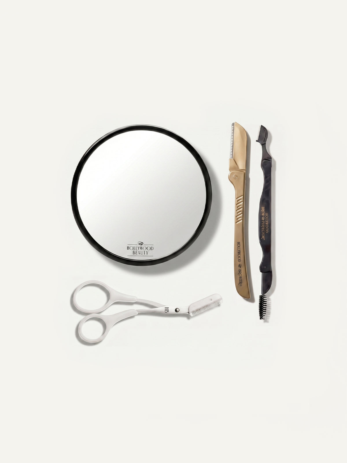 Face & Brows Pro Kit: The Complete Grooming System Hollywood Browzer