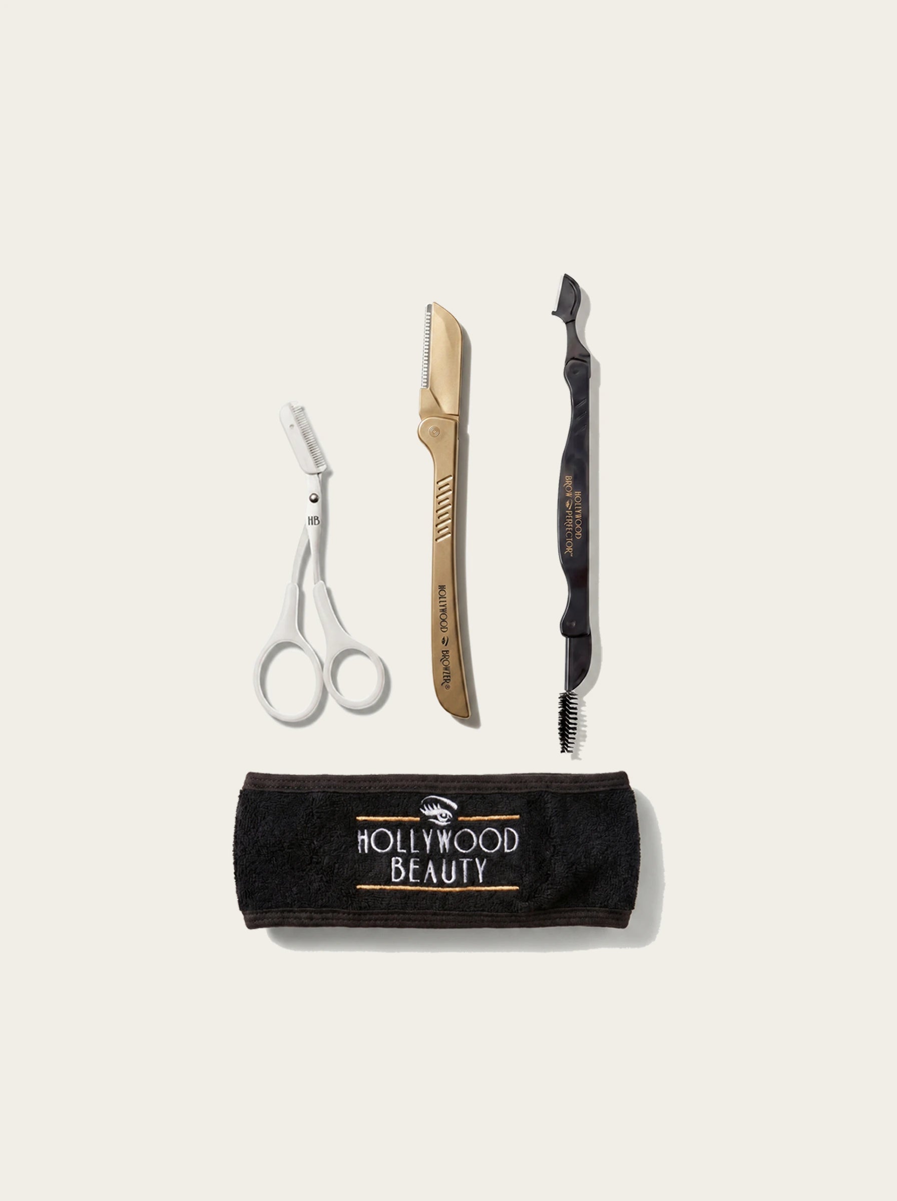 The Face and Brow Essentials Kit Hollywood Browzer