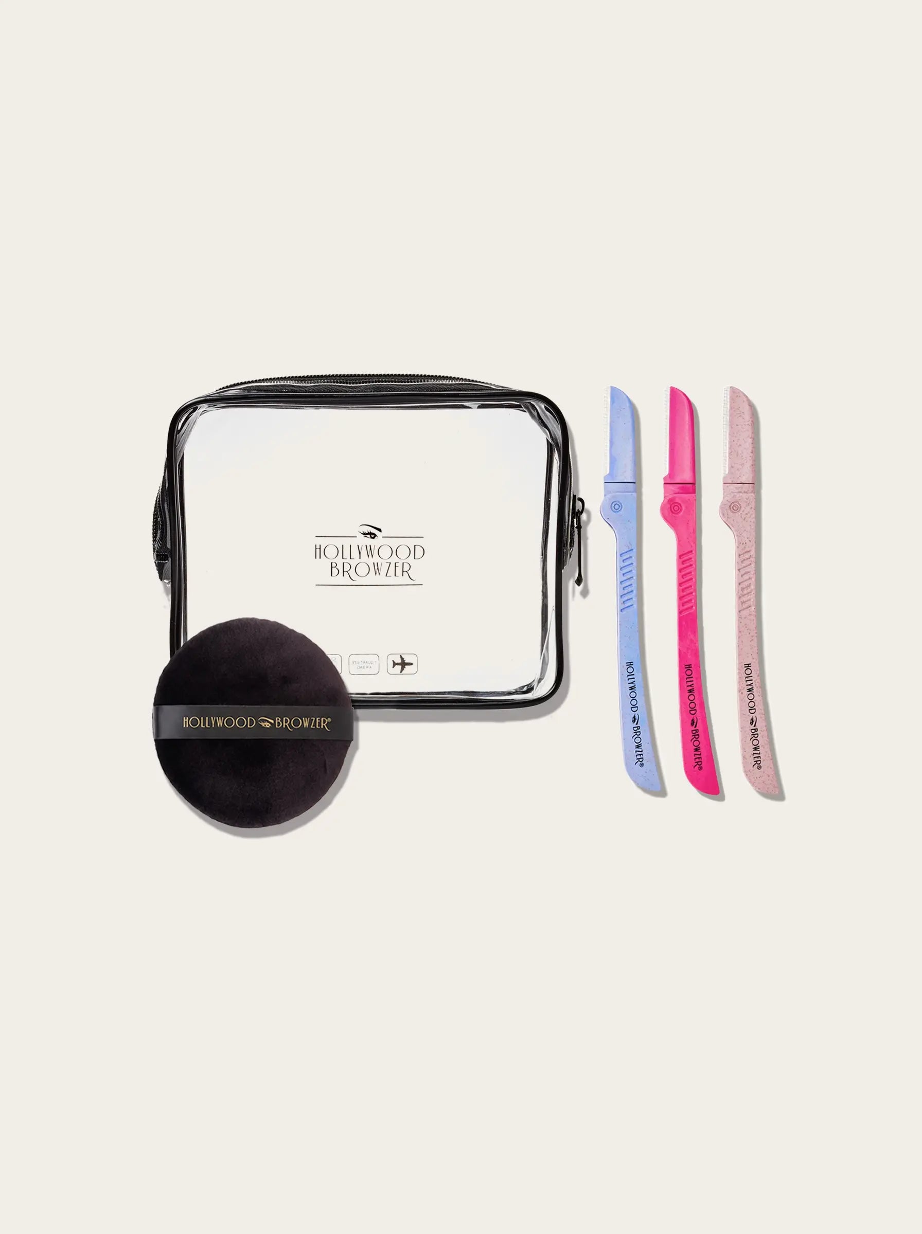 The Hollywood Glow Kit Pink Hollywood Browzer