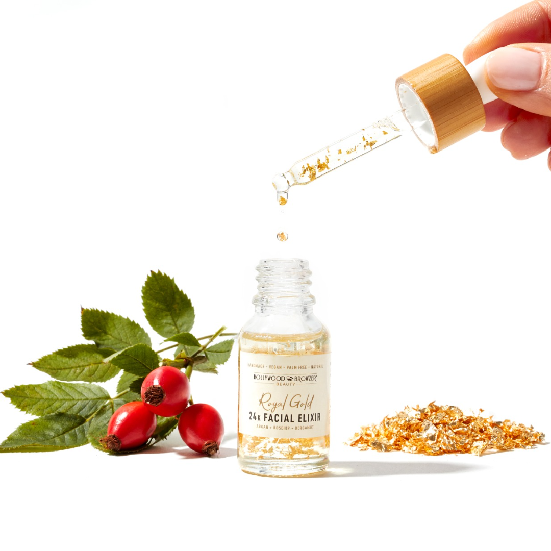 24K GOLD FACIAL ELIXIR - Hollywood Browzer